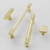 B0KB Gold Cupboard Handles Knurled 96mm/128mm Hole Spacing Gold Kitchen Cupboard Handles Wardrobe Door Handles & Kitchen