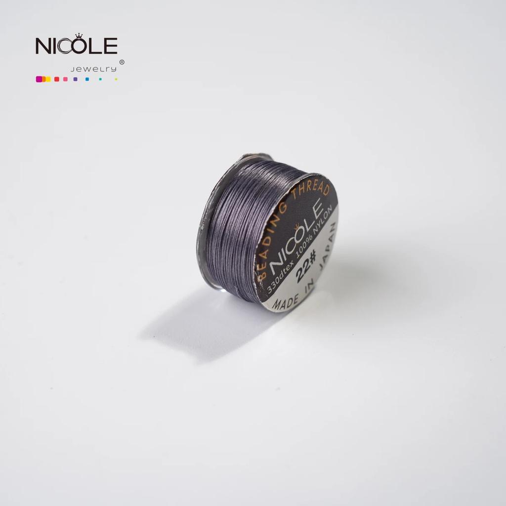 Miyuki %100 Naylon 330 DTEX Boncuk İpi DIY Japonya Boncuk İpi Aksesuarları Bilezikler İçin 46M/Rulo