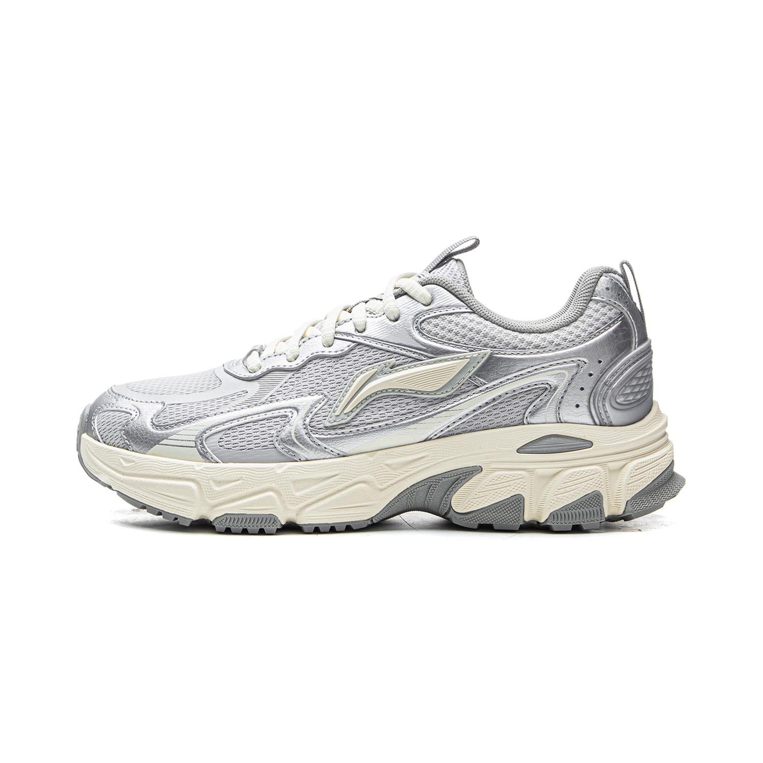 

Новые кроссовки LiNing Carefree V2 с амортизацией, противоскользящие, износостойкие, с низким верхом, для бега, женские, серые, серебристые ARXV008-3 39