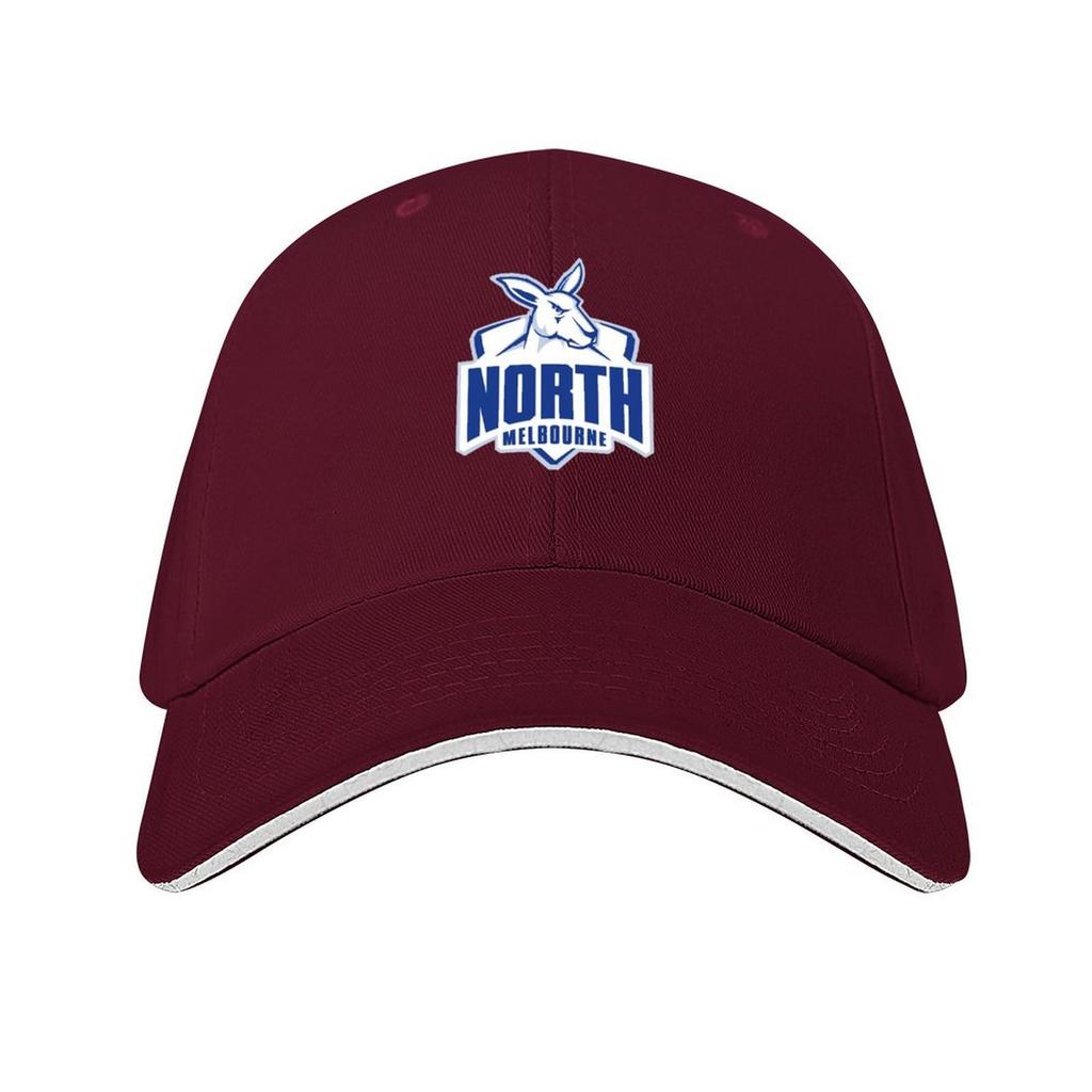 North Melbourne Kangoroo Football Club Baseball Cap Sun Caps  Hats On Offer Beach Girl Men's