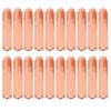20Pcs Smooth Surface Welding Nozzle Set Stable Performance Copper Welding Nozzles  Welding Repair