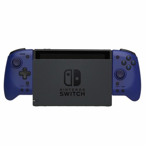 [nintendo licensed product] grip controller for nintendo switch blue [nintendo switch compatible]
