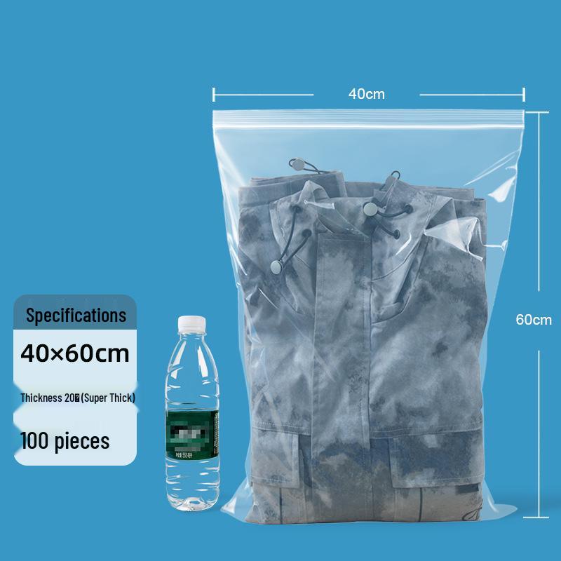 Cross-border Exclusive Multi-spec Food-Grade Ziplock Bags