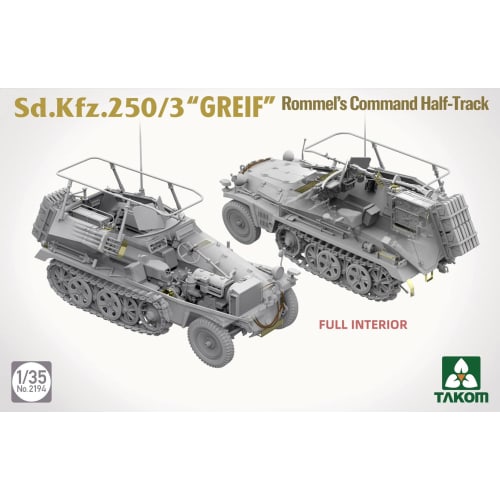 TAKOM 1/35 scale German Sd.Kfz.250/3 Greif plastic model kit TKO2194