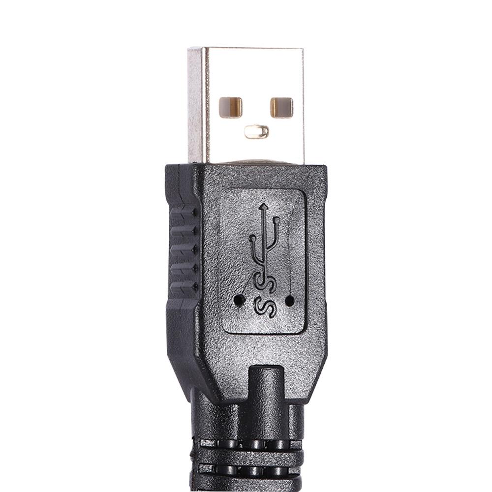 USB 2.0 AV Cord 3-RCA Female USB Male Converter Video Cables Video Adapter Cable
