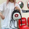 Red Polka Dot Cat Backpack Bag Women's New Spring and Summer High-end Niche Design College Wind Backpack