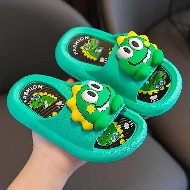 Summer Cartoon Kids' Slippers: Cute, Non-Slip Indoor Footwear for Boys & Girls