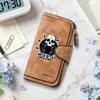 Rock Skull Pattern Long Wallet Fashion Leisure Multi Card Slot Coin Purse