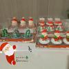 Festive Candle Set: Painted Santa Claus & Snowman for Silent Night Candlelight Dinner Decor