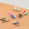 Simulation Mini Items Ice Cream Popsicles Doll House Model Ornaments Play House Toys Miniature Supermarket Snacks