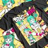 Kawaii Anime Girl Unisex Heavy Cotton Tee, Waifu Hot Girl Design, Cute Harajuku