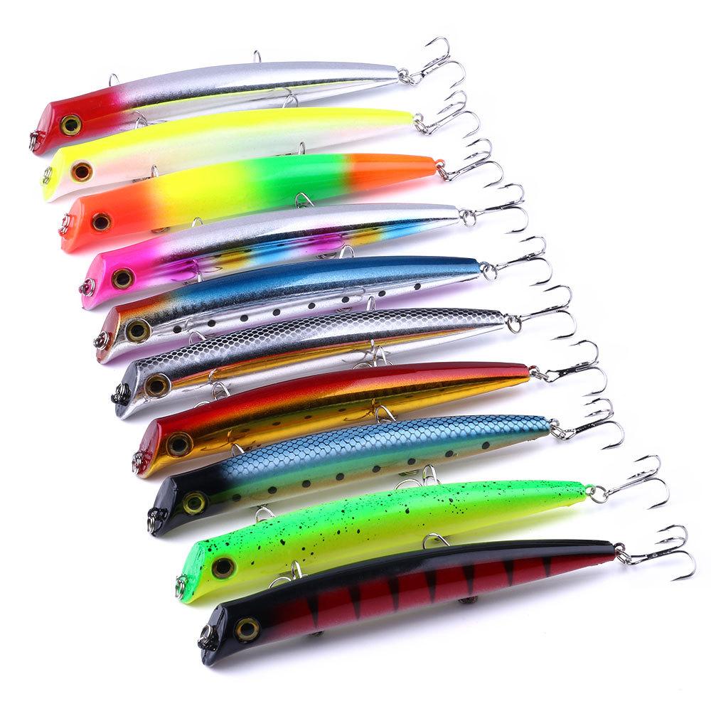Surface Water Wave Resistance Lure17GLong Casting Jerkbait for Bass and Mandarin Fish, Specialized Fake Bait Hard Lure12CM