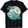 Aunt Of The Big One Wave Surf 1st Birthday Boy Girl Family T-Shirt