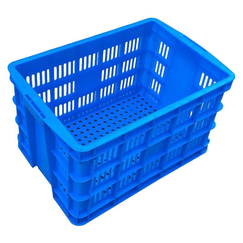 Heavy-Duty Rectangular Plastic Storage Basket