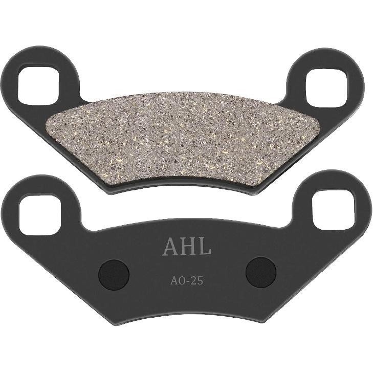 AHL Front and Rear Brake Pads Compatible with POLARIS 500 Big Boss 6 x 6 1998 1999 Scrambler Sportsman Xplorer 500 4x4 1996 1997 1998 1999