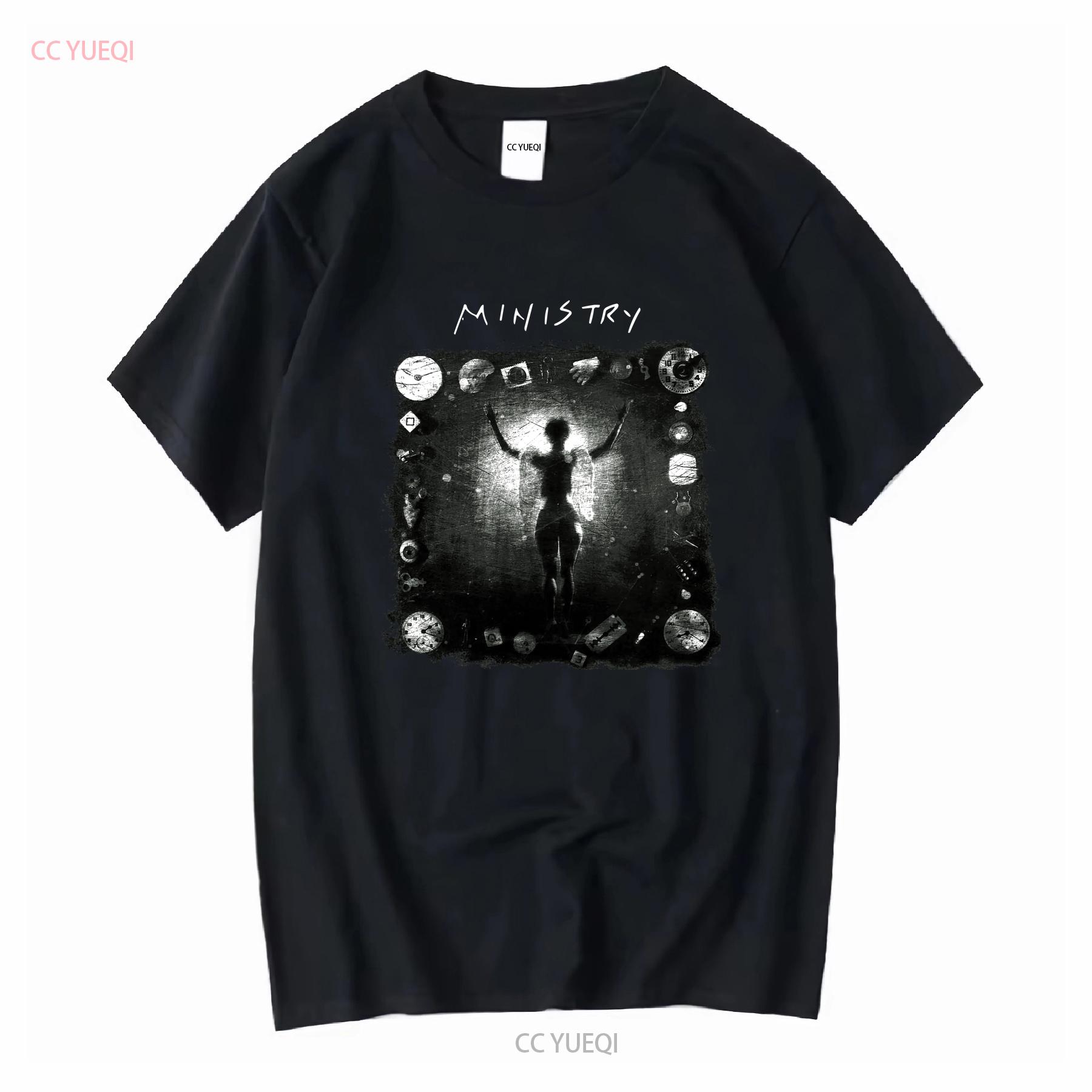 

Ministry Psalm 69 T Shirt Black Cotton Men Size S to 4XL long or short sleeves vintage Washed Casual Stretched Unisex Slightly 4XL