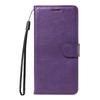 For Xiaomi Redmi Turbo 4 5G/Poco X7 Pro 5G Leather Wallet Case with Strap Solid Color Phone Stand Cover