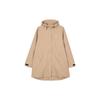 Logo Woven Parka Jacket Women Jackets Brown DM6246-200