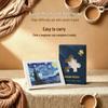 150-Piece Mini Jigsaw Puzzle & Photo Frame, Famous Painting Art Gift for Adults, High Challenge Educational Toy