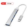 1 Port USB Type C HUB USB 1.1 Splitter Adapter 1Gbps for MacBook Pro Air PC Laptop Xiaomi Lenovo Multi Function OTG Accessories