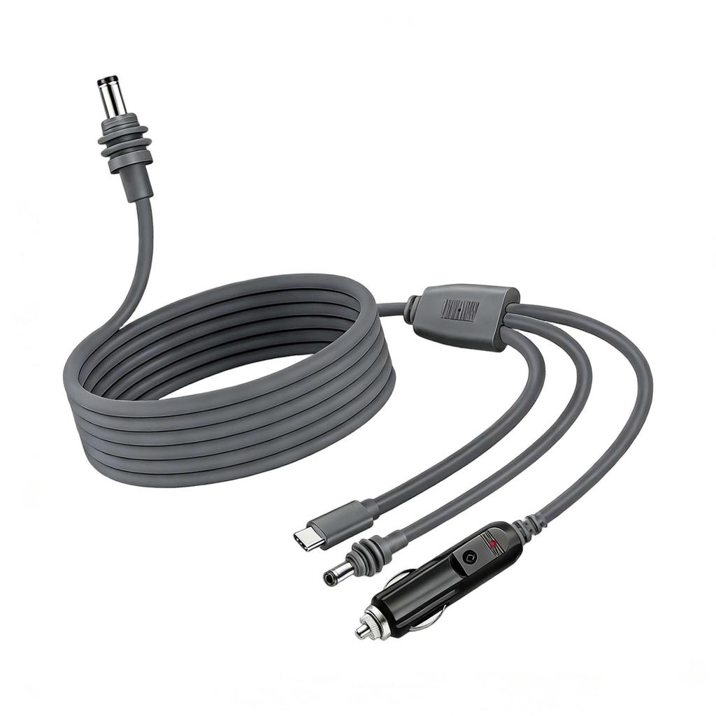 USB C to DC Power Cord 100W PD for Starlink Mini Outdoor Waterproof IP65 Braid Shielding Pure Copper 2m Customized OEM ODM