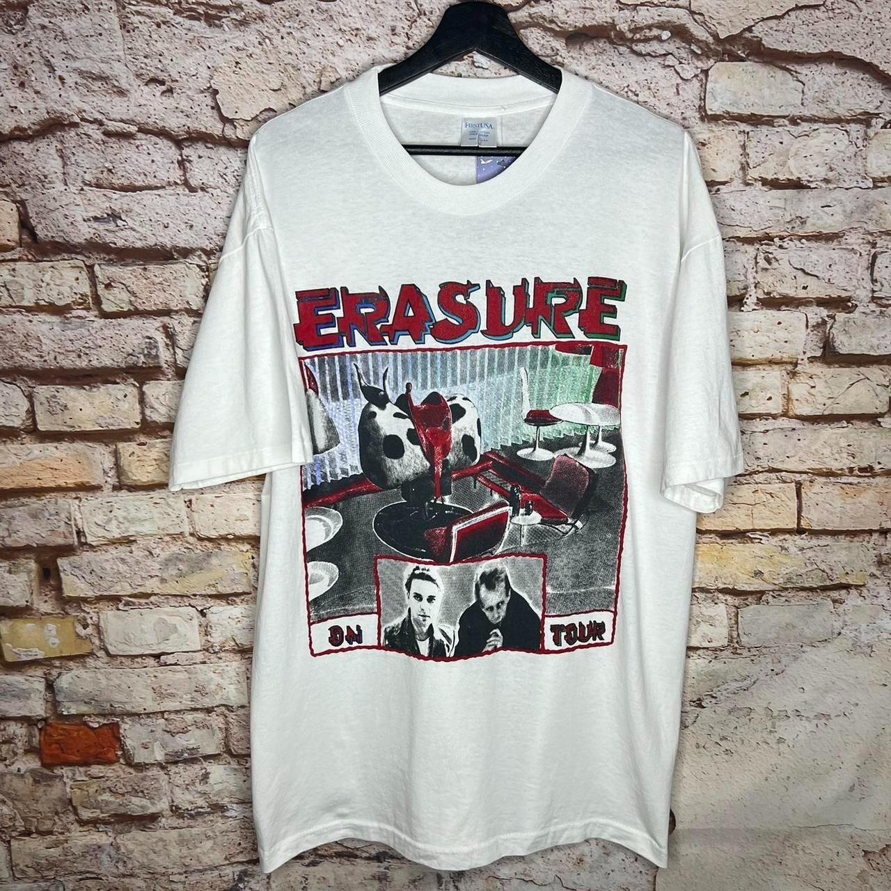 Merry Christmas Erasure On Tour Band Gift Funny Unisex S-235XL K77.23 M