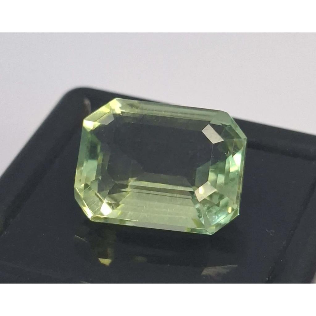 Tourmaline Bi-Color Natural 8-10 Ct Emerald Cut Fabulous Certified Gemstone