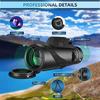 80x100 HD ZOOM Powerful Monocular Telescope Portable Binoculars Long Range Telescope for Hunting Sports Outdoor Camping Travel