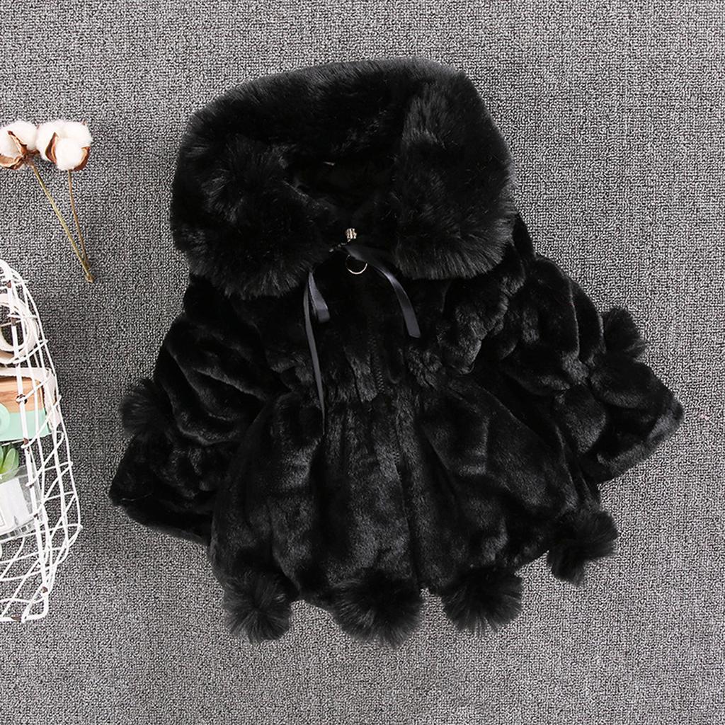 Toddler Kids Baby Girl Winter Jacket Warm Coat Thick Outwear Hooded Snowsuit