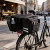 Bicycle Rear Rack Bag With Multiple Pockets For Mountain Bike Commuting And Outdoor Cycling