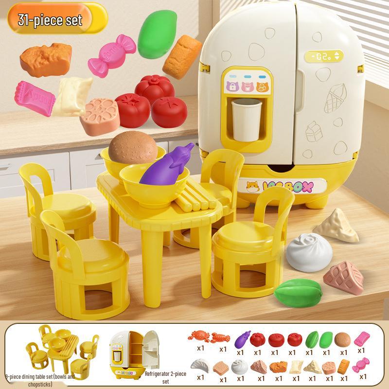 Mini Rice Cooker Play Set for Kids - Cat Design Toy
