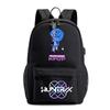 Anime Cartoon K-Pop Demon Hunters Printed Backpack for Teenager Student Bookbag Schoolbag Women Large Capacity Waterproof Travel Bag Gift