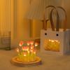 Tulip Night Light DIY Kit: Handmade Bedroom Ornament, Perfect for Gifts