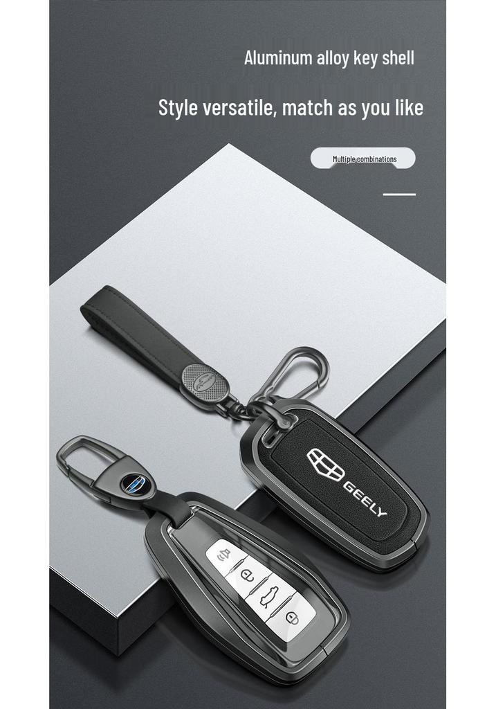 Key Case for Geely Models: Binrui, Icon, Xingrui, GS, Binyue Pro, Xingyue, LGL, Boyue, Cool, Emgrand, Vision X6