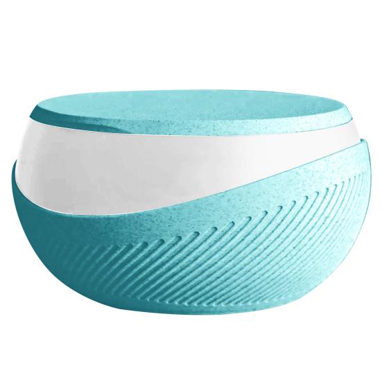 

Напечатанная на 3D-принтере миска для семечек и орехов, двухслойная тарелка для закусок с отсеком для шелухи, сервировочная миска для фруктов и конфет, контейнер для отходов от скорлупы