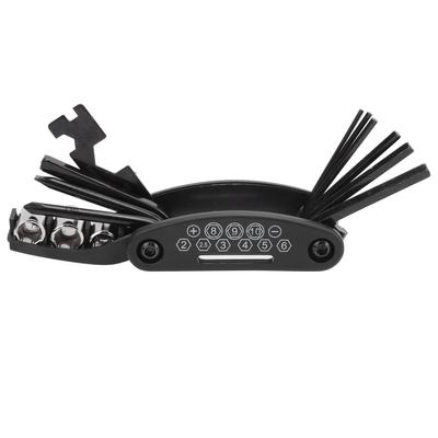 16 In 1 Bicycle Cycling MultiFunctional Repair Tool Foldable Multipurpose Kit Mountain Bike Fix
