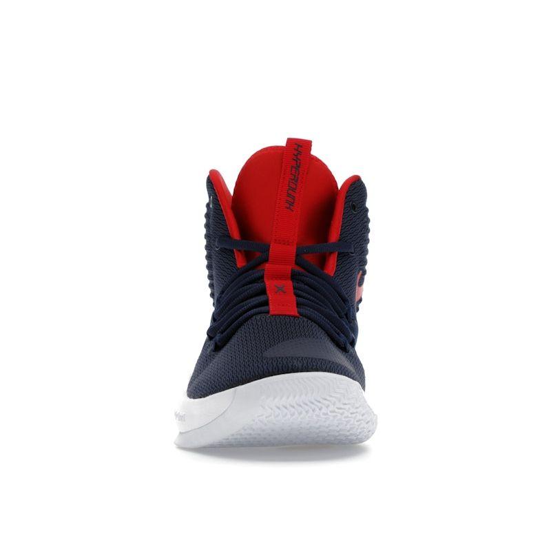 Nike Hyperdunk X EP USA Men Sneakers Blue Midnight-Navy University-Red AO7890-400