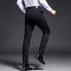 LangSha Men's Business Casual Stretch Trousers