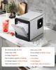 Countertop Ice Maker, 15 Kg Per Day, Self-Cleaning Portable Machine with Scoop, Drawer-Style Ice Access, Nugget Ice-Making Machine with Chewable Ices