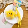 Soft Star Doll Pendant Cartoon Chirping Star Pendant Cute Plush Star Keychain  Kids