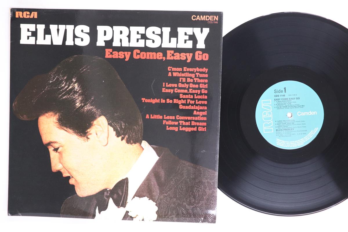 LP Record ELVIS PRESLEY  Easy Come Easy Go CDS1146 RCA Camden 1975 UK Rock Used
