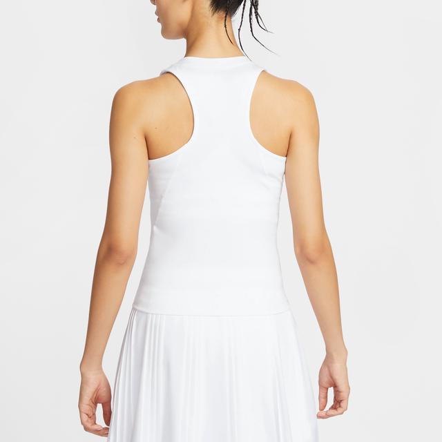 Nike Dri-Fit Comfortable Lightweight Skin-Friendly Soft Tennis Shirt Women Tops White FZ6658100