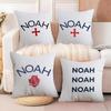 Luxury Brand N-NOAH Cushion Cover Soft Plush Fabric Double-Sided Printed Sofa Cushion Cover for All Seasons Home Decor Gift