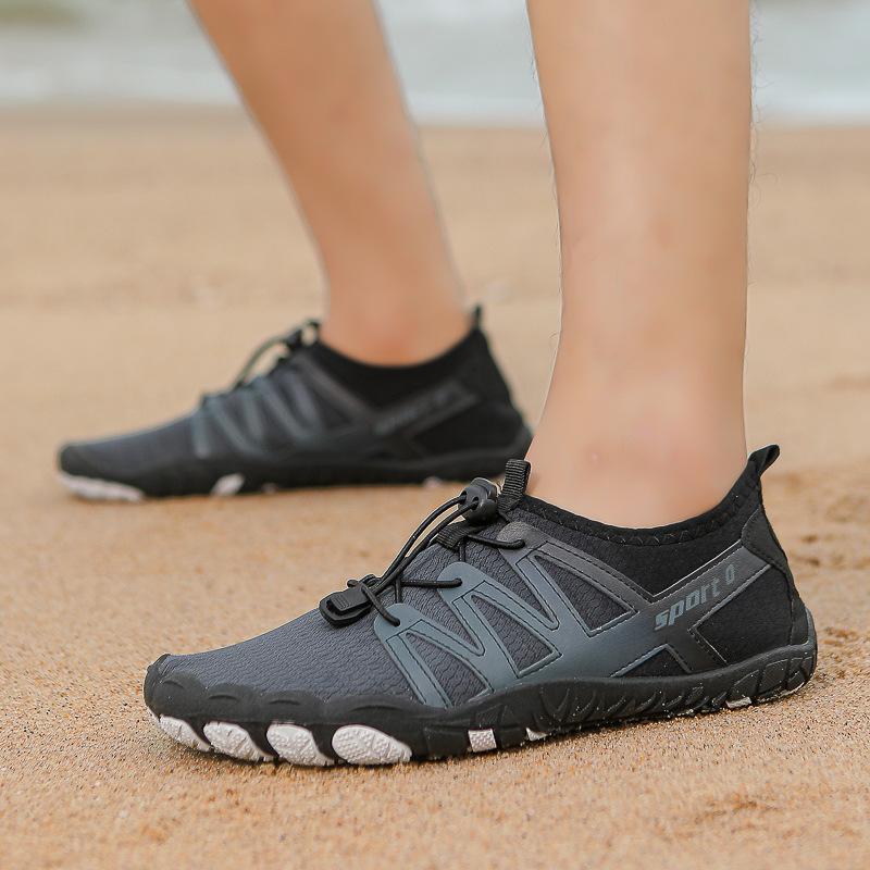 Couple swimming shoes creek walking shoes soft sole non-slip sea snorkeling shoes breathable men's and women's outdoor fishing beach shoes
