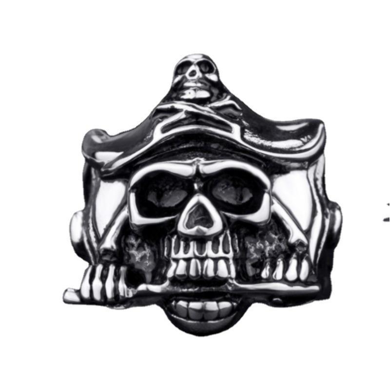 Men's Pirates Skull Pirates of the Caribbean Ring