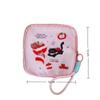 Large Capacity Coin Purse Multifunctional Portable Sanitary Napkins Storage Bag with Zipper with Handle Cosmetic Bag