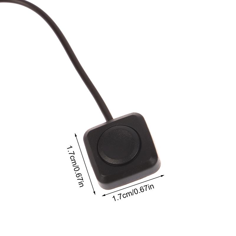 1Pc Momentary Push Button On Off Switch Black Plastic 12V 24V Car Alarm Button Diy Flashlight Surface Mount Mini Button Switch