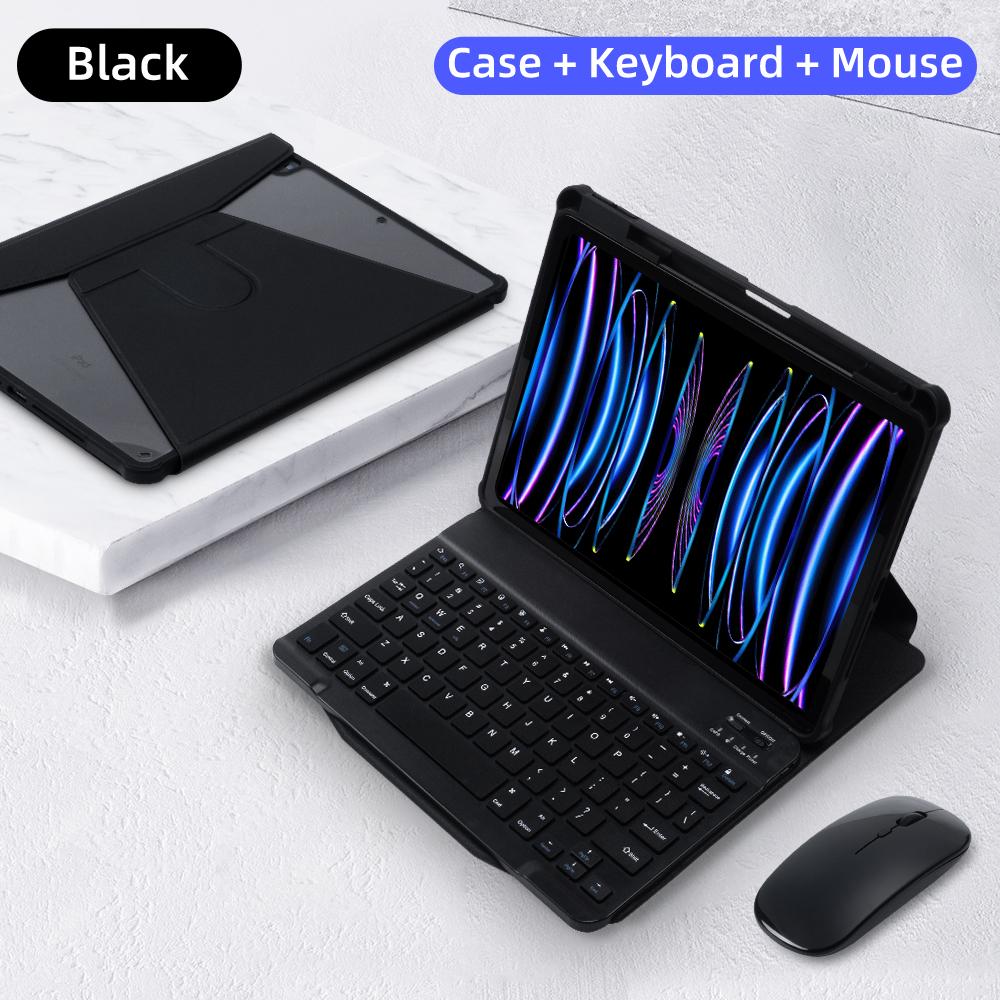 Touchpad Keyboard Case For iPad 10th Generation For iPad 11th A16 Pro 11 Air 4 Air 5 Air 3 Pro 10.5 7/8/9th 10.2 Protective Case