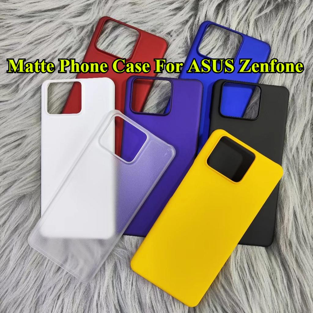 Simple Ultra-thin Matte Phone Case For ASUS Zenfone 10 5.92 inch, Zenfone 11 ultra 6.78 inch Anti-fingerprint PC Back Case Cover