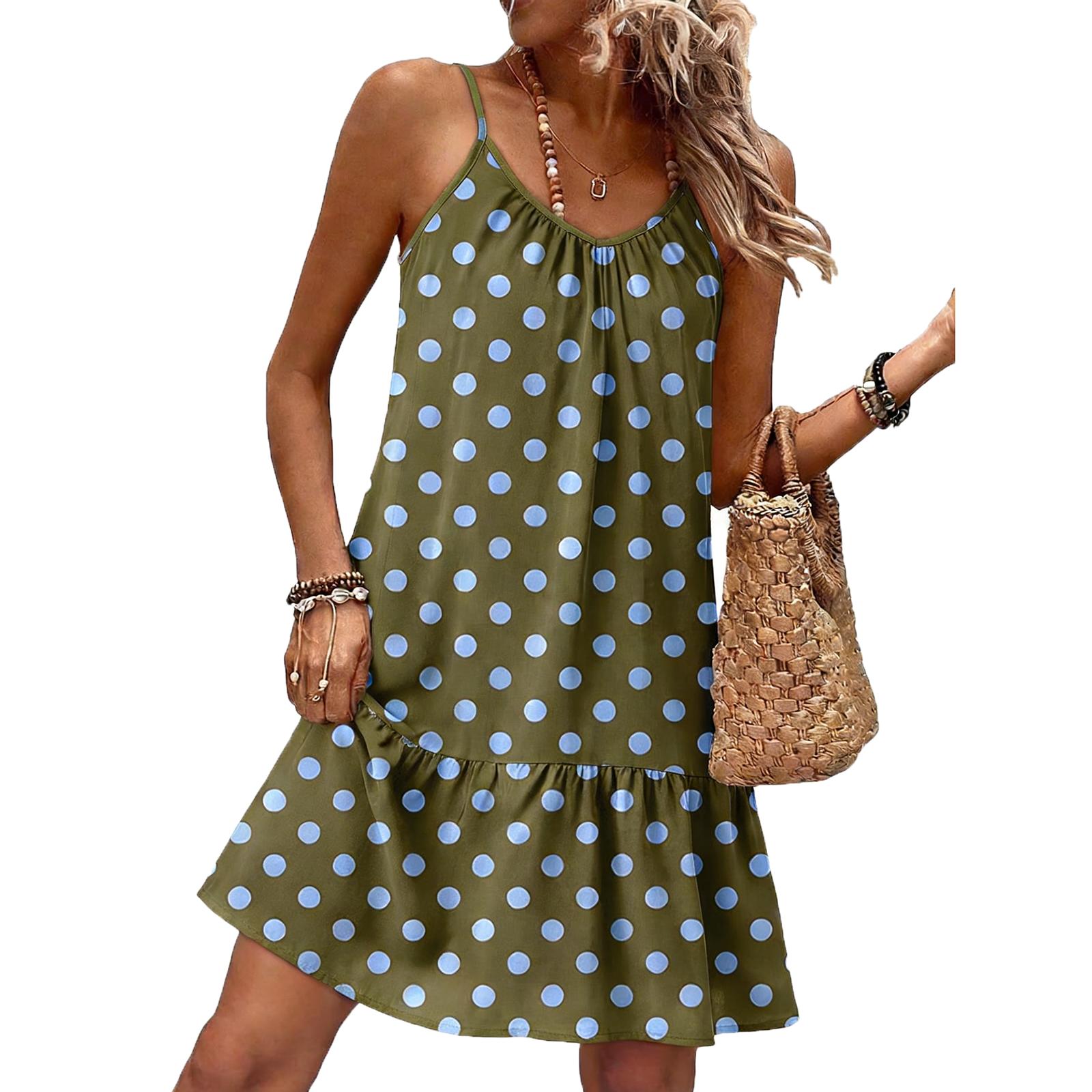 

Женское цветное платье без рукавов, приталенного силуэта, модное, длинное M